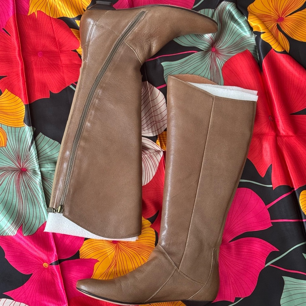 Brown Corso Como Leather Boots